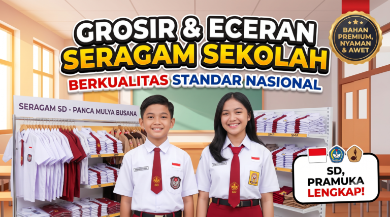 Pusat Grosir dan Eceran Seragam Sekolah Berkualitas Standar Nasional 1